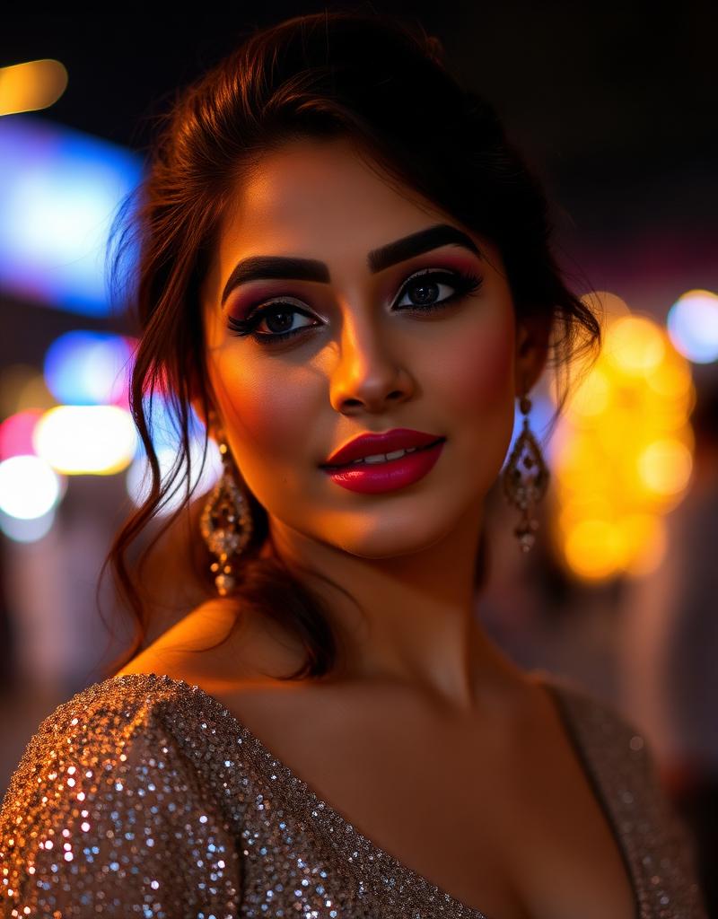 Party Makeup by Renish - glamorous evening look