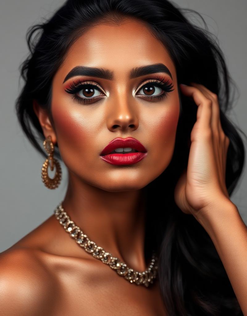 Photoshoot Makeup by Renish - editorial fashion look